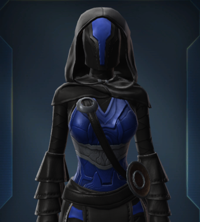 Black and Deep Blue Dye