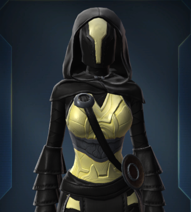 Black and Pale Yellow Dye